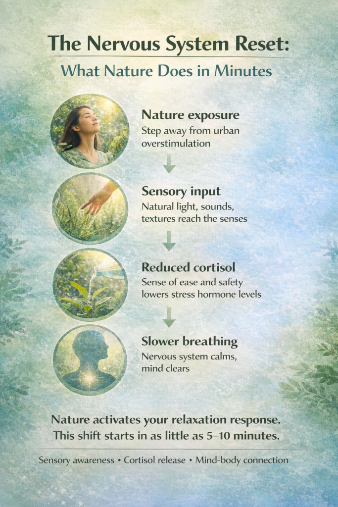 The Nervous System Reset: What Nature Does in Minutes